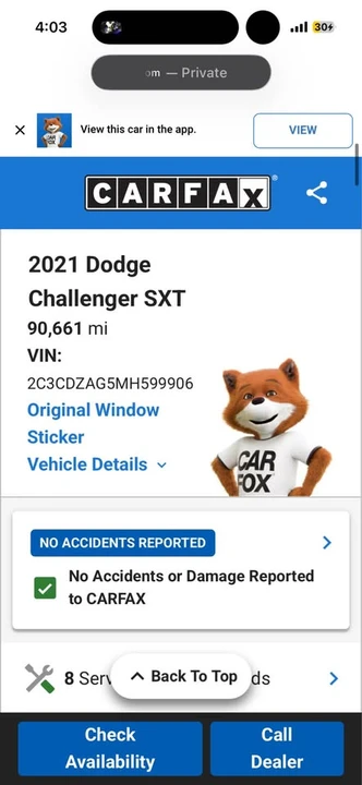 2021 Dodge Challenger 3rd Gen - Image 7 of 8