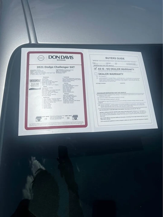 2021 Dodge Challenger 3rd Gen - Image 7 of 7