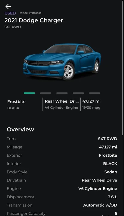2021 Dodge Charger 7th Gen - Image 4 of 4