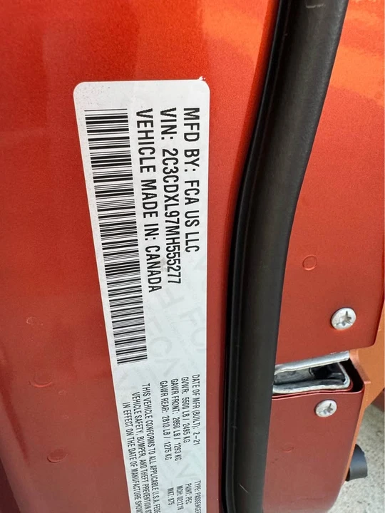 2021 Dodge Charger SRT Hellcat 7th Gen - Image 12 of 20