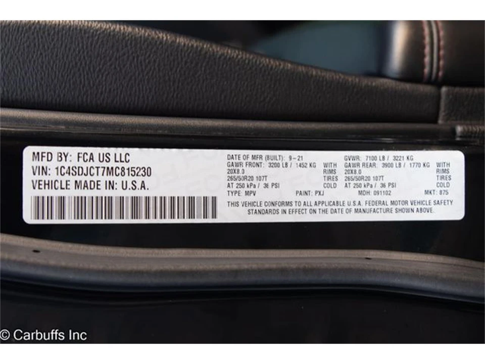 2021 Dodge Durango 3rd Gen - Image 30 of 31