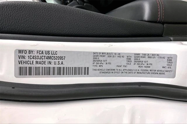 2021 Dodge Durango 3rd Gen - Image 13 of 14