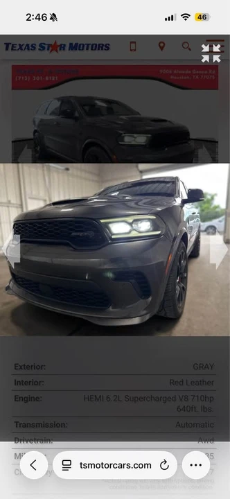 2021 Dodge Durango SRT Hellcat 3rd Gen - Image 11 of 11