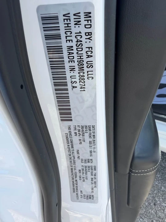 2021 Dodge Durango SRT Hellcat 3rd Gen - Image 6 of 20
