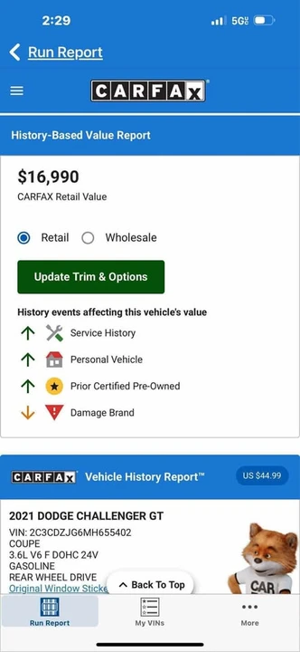 2021 Dodge Challenger 3rd Gen - Image 6 of 6