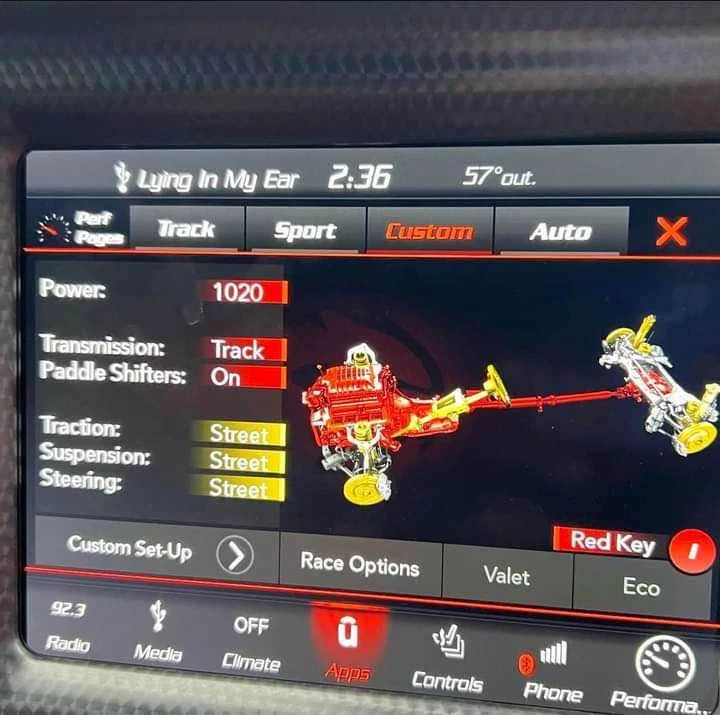 2021 Dodge Charger SRT Hellcat 7th Gen - Image 2 of 2