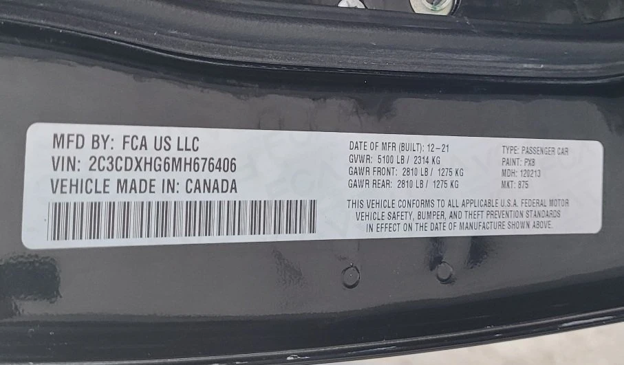2021 Dodge Charger 7th Gen - Image 16 of 16