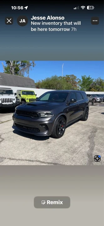 2021 Dodge Durango SRT Hellcat 3rd Gen - Image 2 of 2