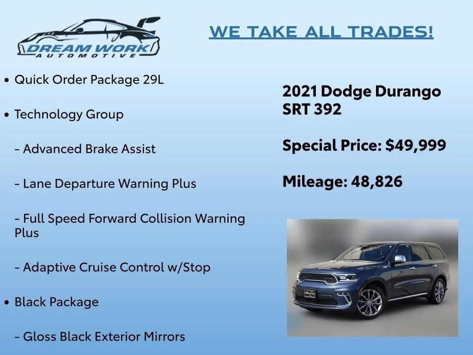 2021 Dodge Durango 3rd Gen - Image 2 of 12