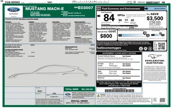 2021 Ford Mustang Mach-E - Image 16 of 21