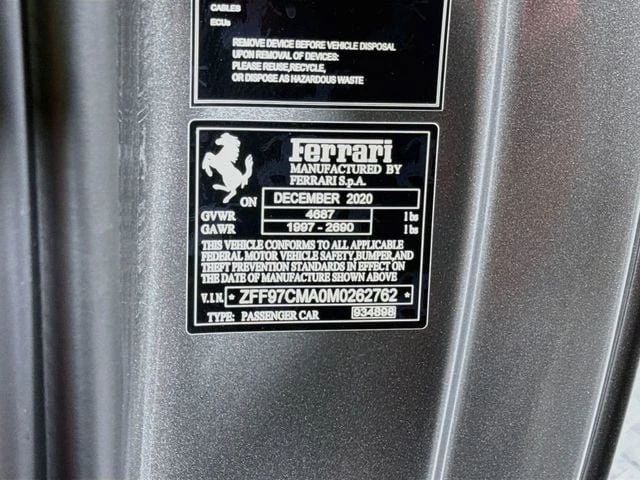 2021 Ferrari 812 GTS - Image 16 of 20