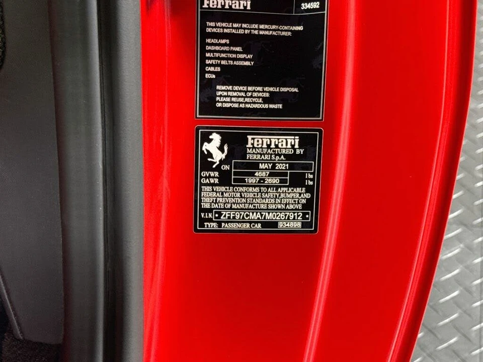 2021 Ferrari 812 GTS - Image 26 of 26