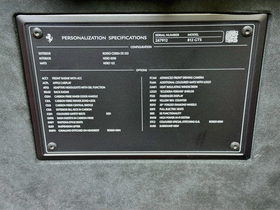 2021 Ferrari 812 GTS - Image 22 of 26