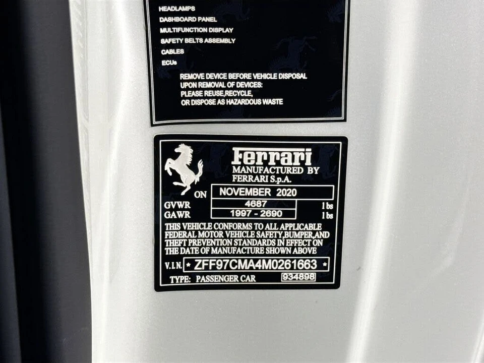 2021 Ferrari 812 GTS - Image 25 of 26
