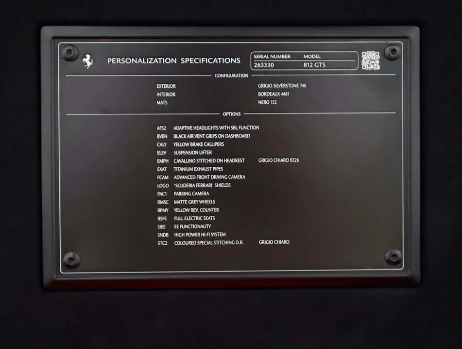 2021 Ferrari 812 GTS - Image 12 of 31
