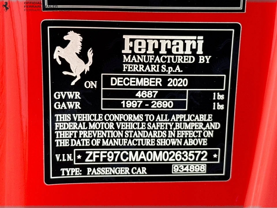 2021 Ferrari 812 GTS - Image 27 of 31