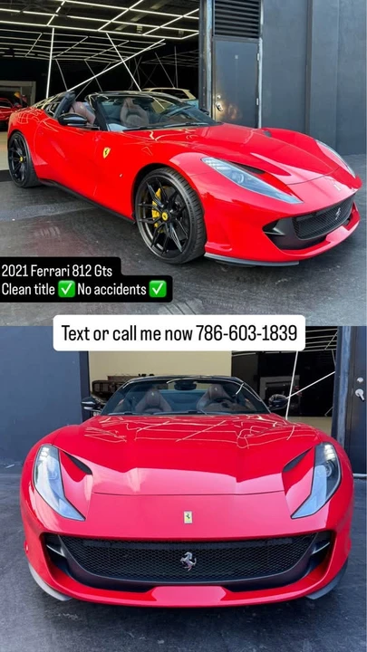 2021 Ferrari 812 GTS - Image 2 of 12