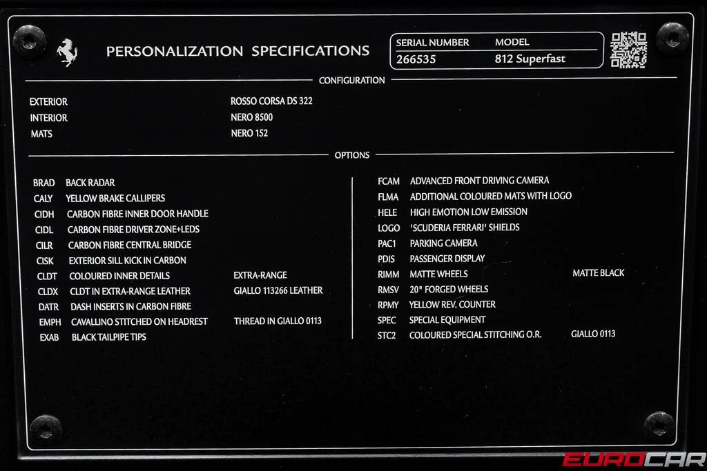 2021 Ferrari 812 Superfast - Image 22 of 31