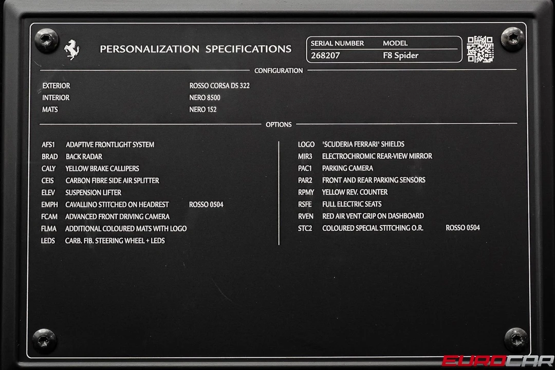 2021 Ferrari F8 Spider - Image 13 of 31