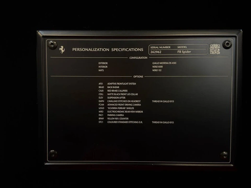 2021 Ferrari F8 Spider - Image 29 of 29