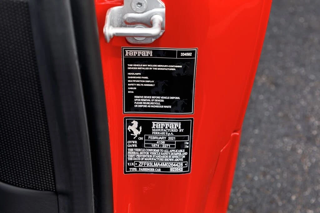 2021 Ferrari F8 Spider - Image 19 of 31