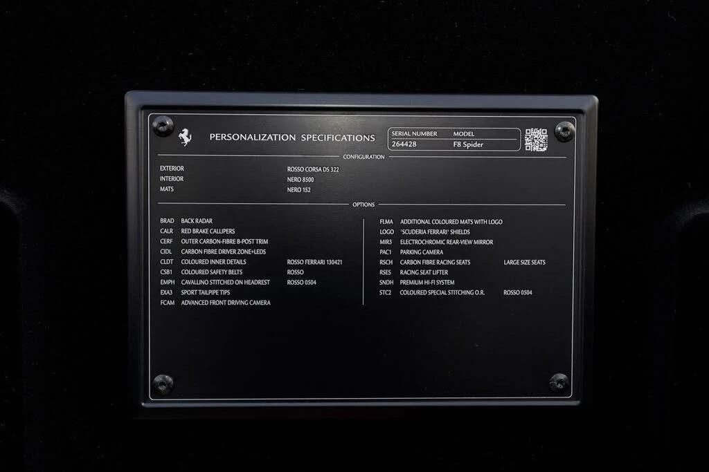 2021 Ferrari F8 Spider - Image 8 of 31