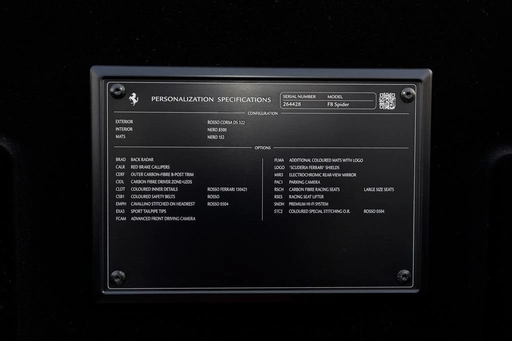 2021 Ferrari F8 Spider - Image 8 of 31