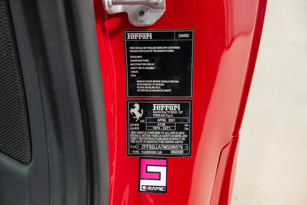 2021 Ferrari F8 Tributo - Image 26 of 31