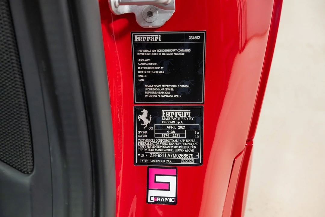 2021 Ferrari F8 Tributo - Image 26 of 31