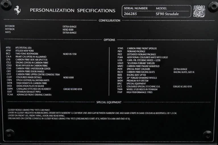 2021 Ferrari SF90 Stradale - Image 13 of 15