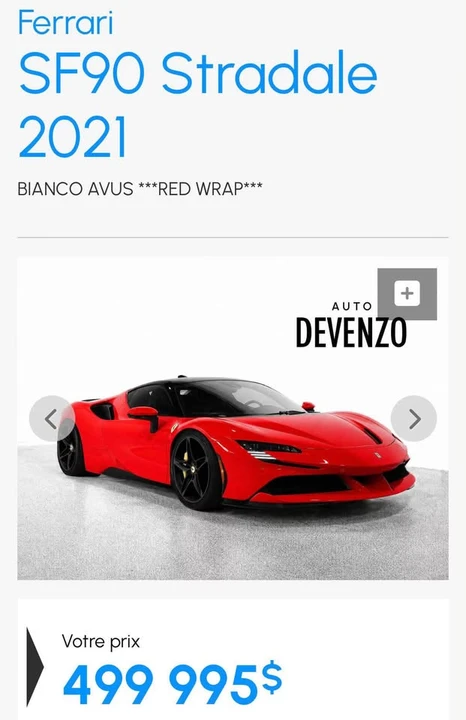 2021 Ferrari SF90 Stradale - Image 2 of 8