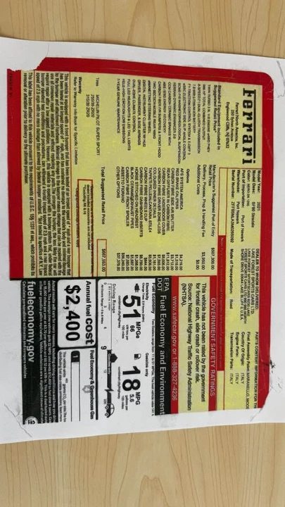 2021 Ferrari SF90 Stradale - Image 6 of 6