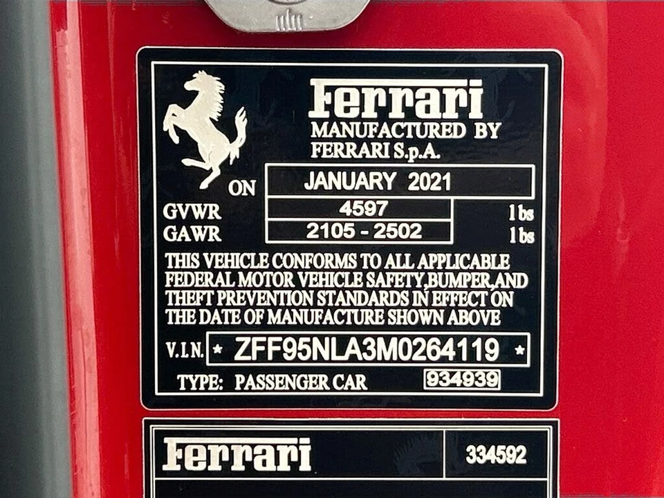 2021 Ferrari SF90 Stradale - Image 31 of 31