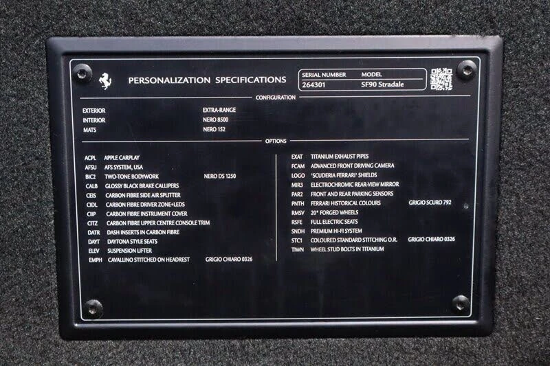 2021 Ferrari SF90 Stradale - Image 12 of 31