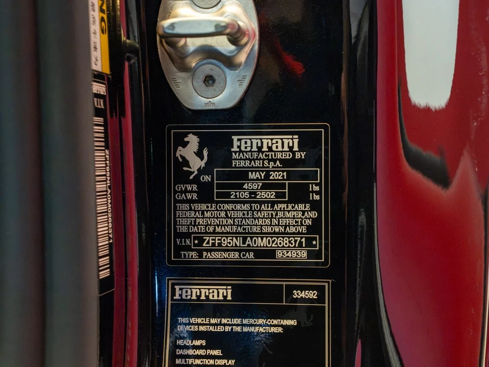 2021 Ferrari SF90 Stradale - Image 26 of 27
