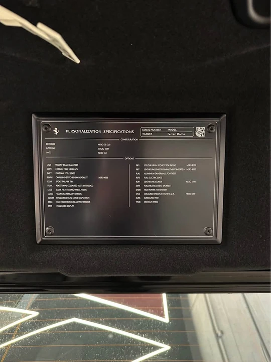 2021 Ferrari Roma - Image 4 of 4
