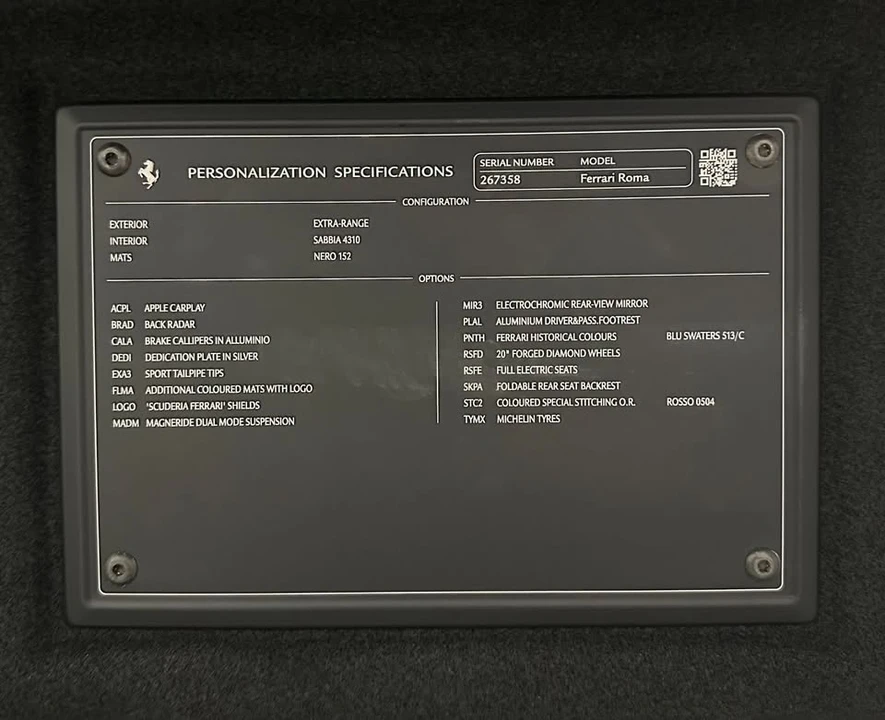 2021 Ferrari Roma - Image 11 of 20