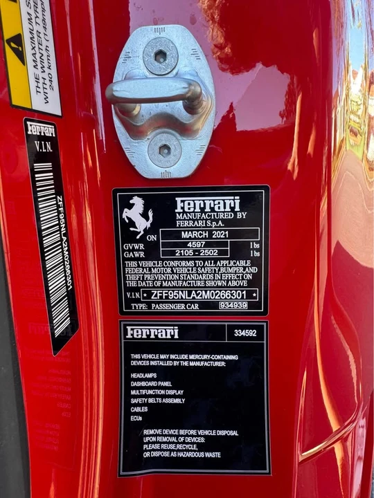 2021 Ferrari SF90 Stradale - Image 13 of 13