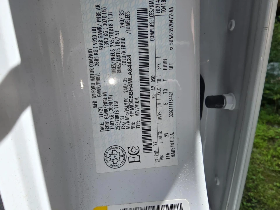 2021 Ford Bronco 6th Gen - Image 7 of 10