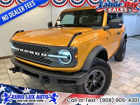 2021 Ford Bronco Badlands 2 Door Advanced 4x4