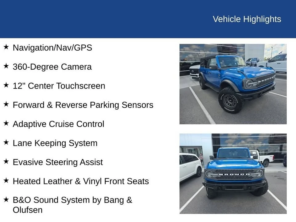 2021 Ford Bronco 6th Gen - Image 9 of 9