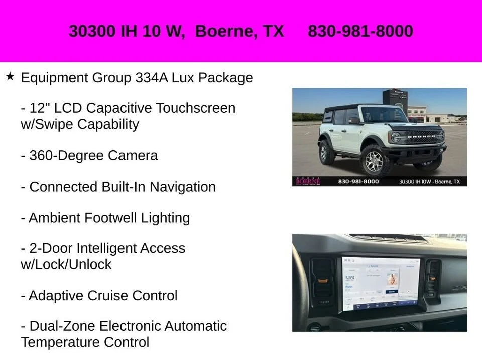 2021 Ford Bronco 6th Gen - Image 10 of 20