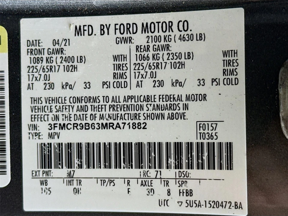 2021 Ford Bronco 6th Gen - Image 14 of 14