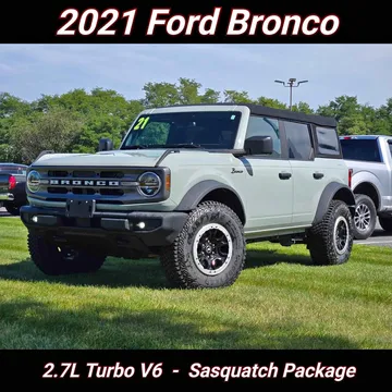 2021 Ford Bronco Big Bend Sport Utility 4D