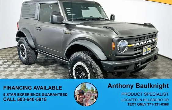 2021 Ford Bronco Black Diamond