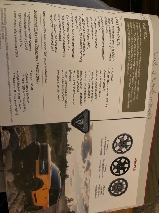 2021 Ford Bronco 6th Gen - Image 13 of 15