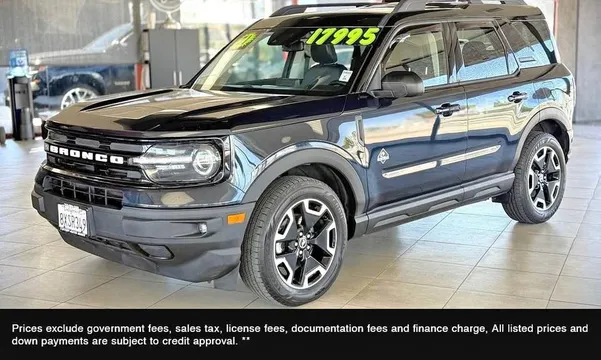2021 Ford Bronco Outer Banks Sport Utility 4D