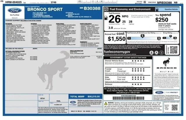 2021 Ford Bronco Sport - Image 10 of 12