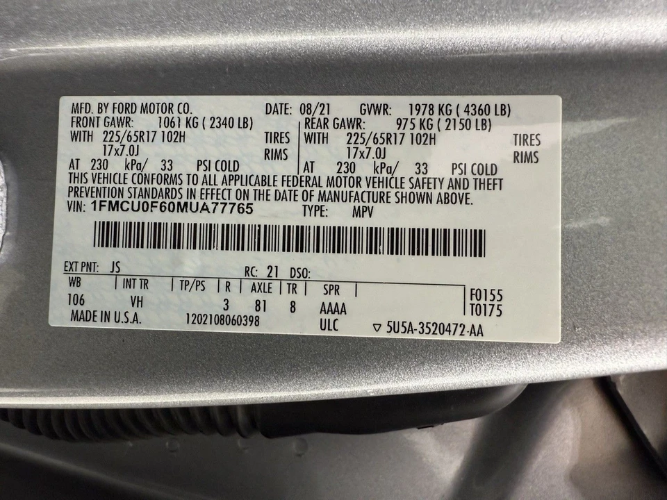 2021 Ford Escape - Image 14 of 21