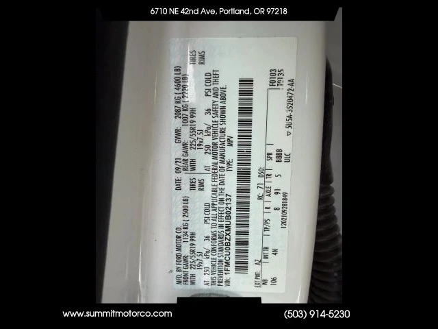 2021 Ford Escape - Image 31 of 31